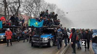 беспорядки январь Алматы