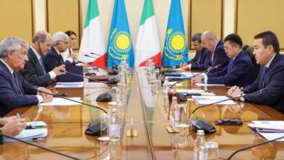 Экспорт казахстанской продукции в Италию хотят увеличить на $900 млн