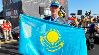 Велогонщик Александр Винокуров выиграл "золото" чемпионата мира Ironman, фото - Новости Zakon.kz от 11.09.2023 14:00