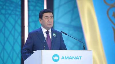 Кошанов: Проекты партии Amanat созданы для простых граждан