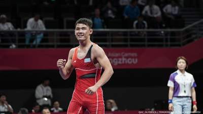 Казахстанский борец стал серебряным медалистом Азиады
