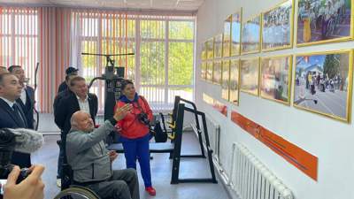 В Степногорске открыли первый досуговый центр для людей с особыми возможностями