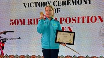 Казахстанка стала чемпионом мира по пулевой стрельбе