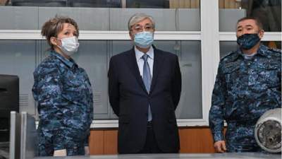 Президент, Алматы сапары