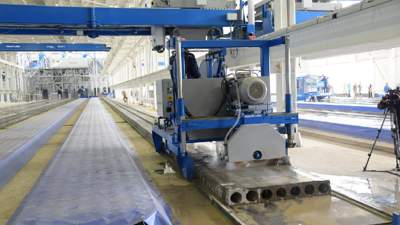 В Акмолинской области открылся завод по производству железобетонных изделий 