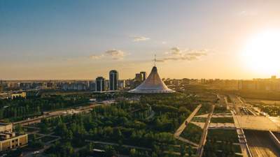сквер Астана Елизавета