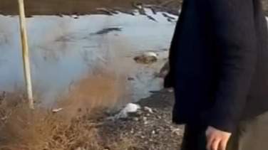 Жители села Шенгельды своими силами справились с большой водой