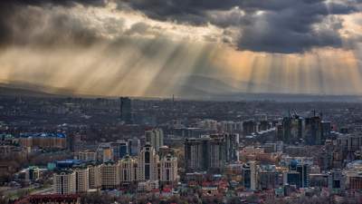 В Алматы ожидается дождь 