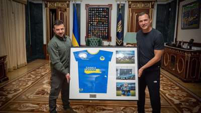 Легенда сборной Украины Шевченко стал внештатным советником Зеленского