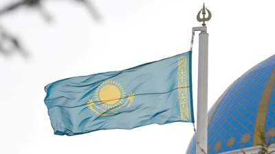 Государственный флаг Казахстана, фото - Новости Zakon.kz от 25.10.2023 15:04