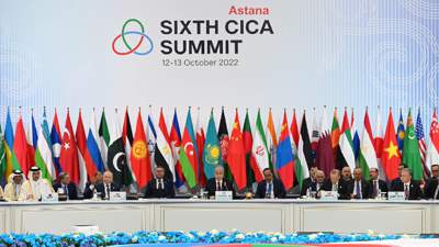 VI Саммит Совещания по взаимодействию и мерам доверия в Азии , фото - Новости Zakon.kz от 13.10.2022 11:59