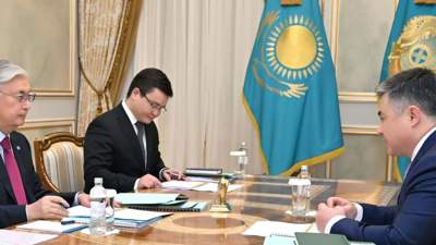 Токаев принял председателя Национального банка Тимура Сулейменова