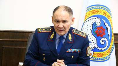 Арыстангани Заппаров, начальник департамента полиции города Алматы 
