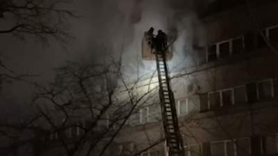 Шесть человек погибли, ещё 12 пострадали при пожаре в гостинице "Москабельмет"