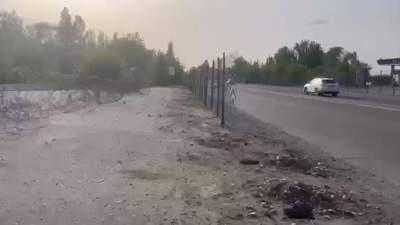 В КНБ прокомментировали видео, на котором возводят заграждения на границе с Кыргызстаном