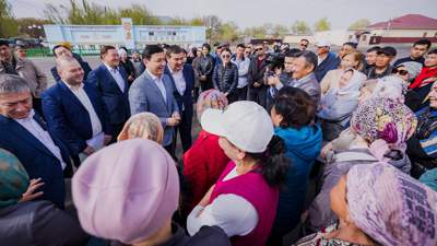 Алтай Кульгинов встретился с жителями Кызылординской области