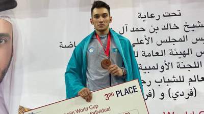 Богдан Лукин стал бронзовым призером Кубка Мира по фехтованию