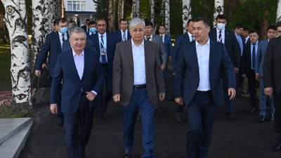 Встреча президентов на Иссык-Куле
