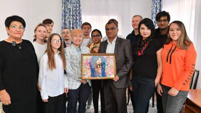 руководство компании АрселорМиттал Темиртау поздравило детей