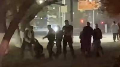 Массовую драку сняли на видео в Кокшетау 
