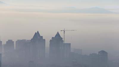 Повышенный уровень загрязнения воздуха ожидается в двух городах