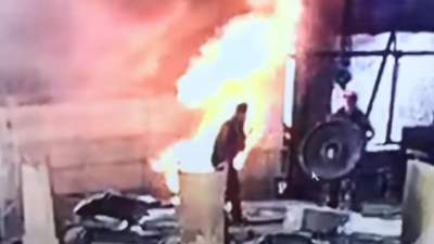 В Таразе работник завода сгорел заживо в печи