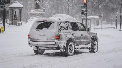 снежная буря в США, фото - Новости Zakon.kz от 23.02.2023 16:27