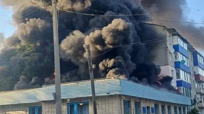 В детской школе искусств Уральска произошел крупный пожар 
