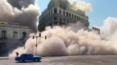 Взрыв в Гаване Куба