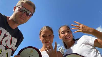 Казахстанки стали чемпионками теннисного турнира ITF в Узбекистане