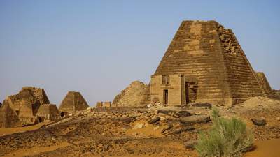 нубийские пирамиды, пирамиды, виртуальные экскурсии