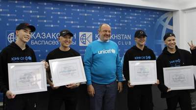 Ninety One стали послами доброй воли ЮНИСЕФ в Казахстане, фото - Новости Zakon.kz от 16.05.2023 16:28