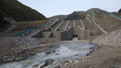 Как строят селезадерживающие плотины Чукурбулак и Аюсай близ Алматы