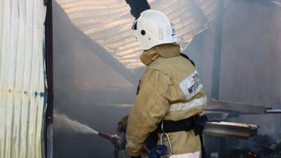 Казахстан дети пожар угарный газ гибель
