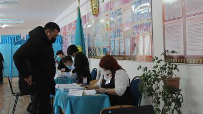 Казахстан выборы ЦИК избиратели количество