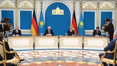 Германия президентінің сапары барысында бірқатар құжатқа қол қойылды