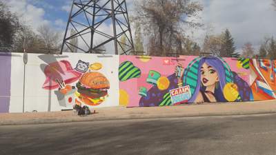 Граффити в Алматы, художники-граффитисты в Алматы