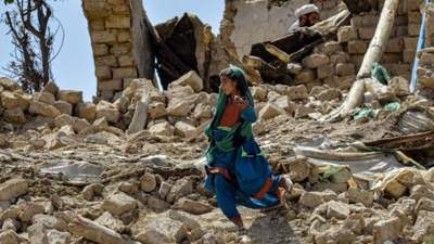 разрушительное землетрясение в Афганистане