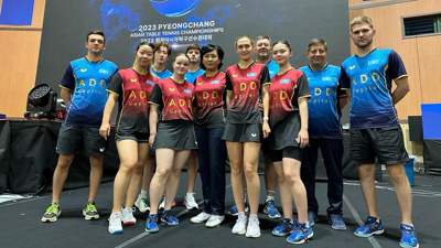 Сборная Казахстана по настольному теннису отобралась на командный ЧМ-2024