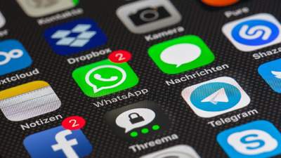 WhatsApp, әлеуметтік желі, мессенджер, смартфон