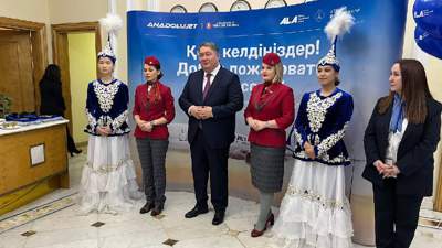 Турецкая авиакомпания будет осуществлять рейсы между Алматы и  и Анкарой
