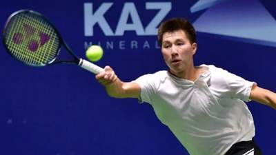 Теннисист Бейбит Жукаев проиграл на старте турнира в Швейцарии