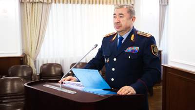Министр внутренних дел Казахстана