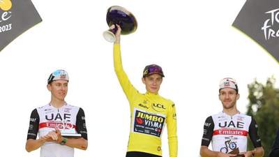 Велоспорт Чемпион Тур де Франс Вингегор, фото - Новости Zakon.kz от 24.07.2023 11:58