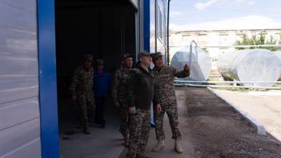 Мұхамеджан Таласов, жылыту маусымы, әскери нысандар, тексеріс