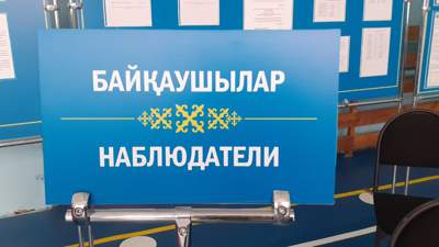 Казахстан выборы Мажилис маслихаты наблюдатели
