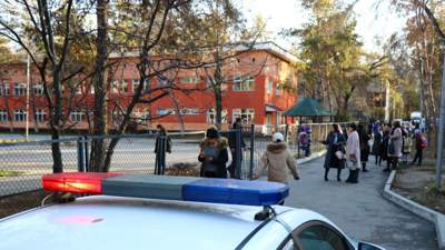 В Алматы "заминировали" школу, фото - Новости Zakon.kz от 25.11.2022 16:44