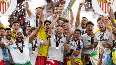 Испанская "Севилья" выиграла Лигу Европы 