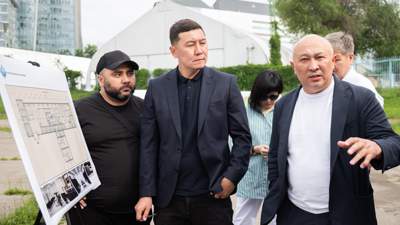 Президент КФФ встретился с руководством клуба "Хан-Тенгри"