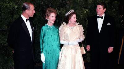 Елизавета II в 1983 году в США